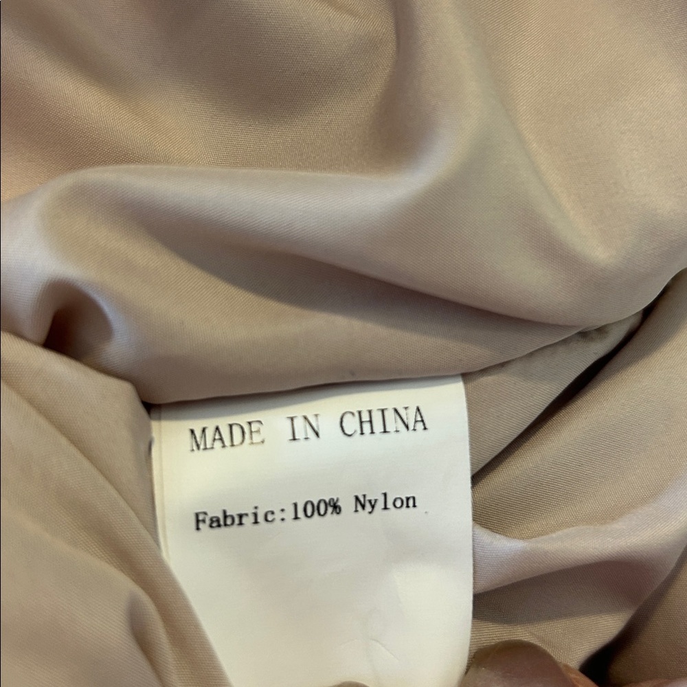 Beige Puffer Jacket - Picture 8 of 8